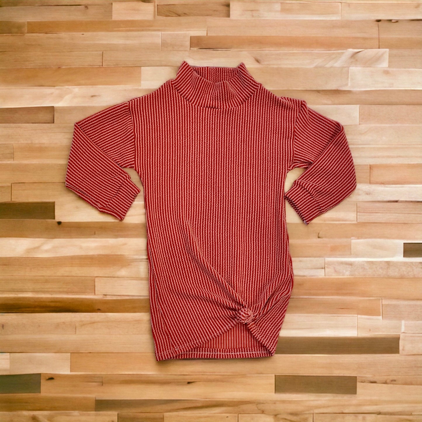 Mystery Mock Neck Sweater Dress