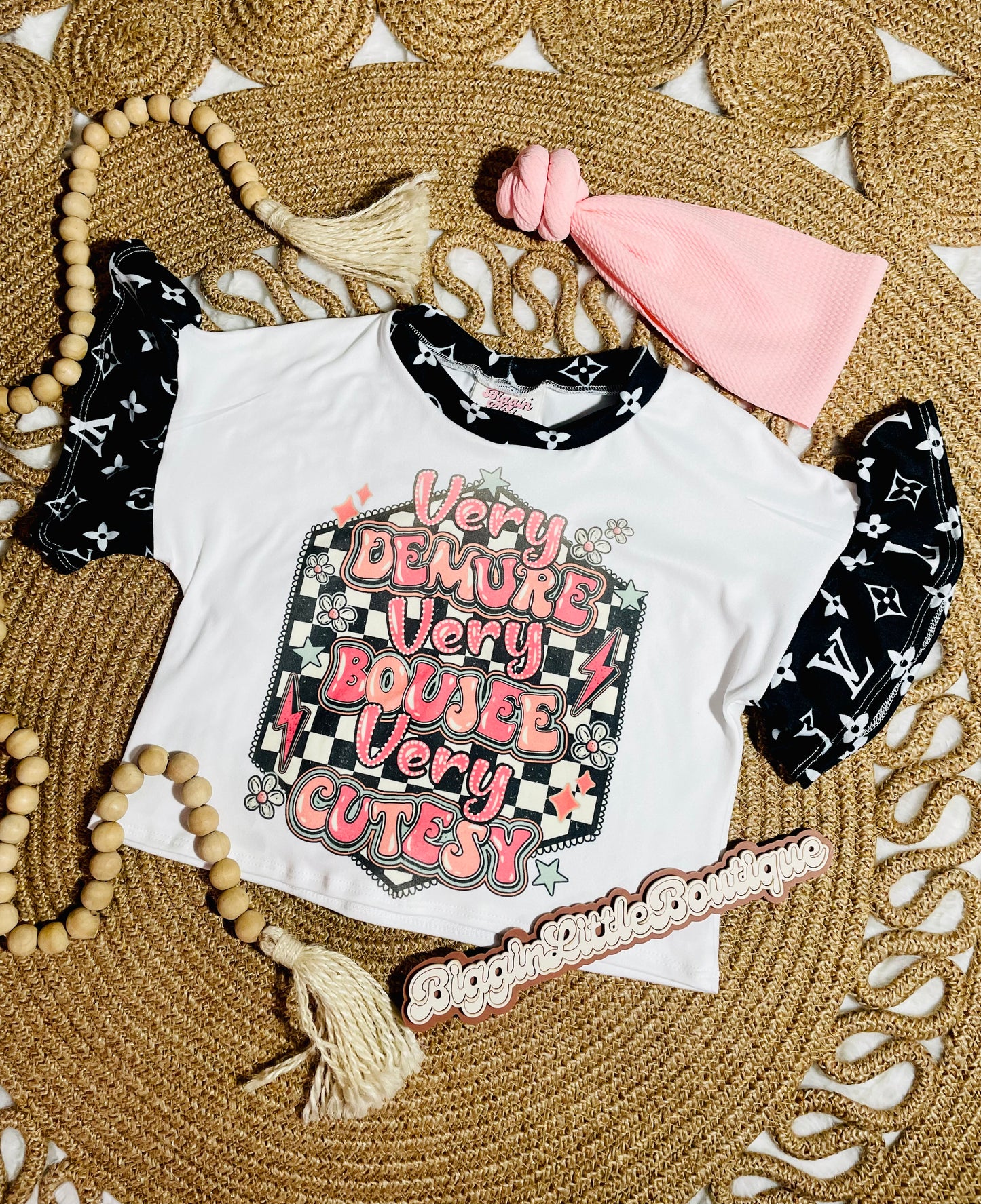 Demure Cutesy Ruffle Dolman