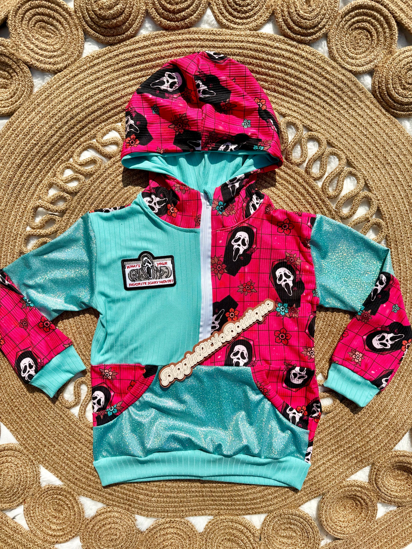 Mystery Hooded Half Zip Sweater (boy/girl)