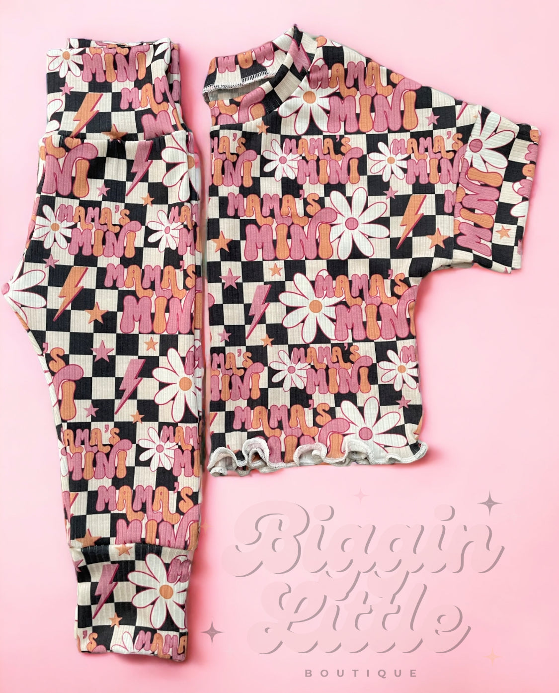 Mystery Lounge Set Tee and Joggers (boy/girl)