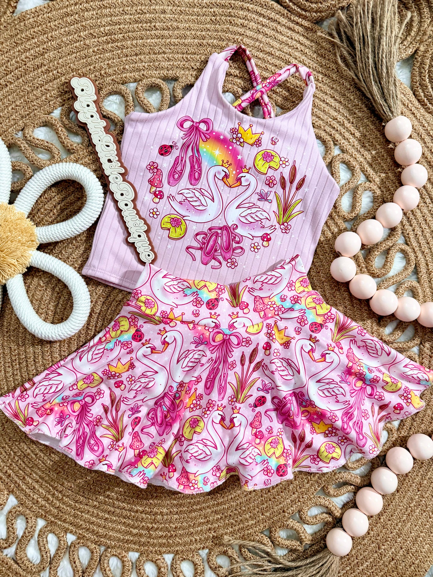 Mystery PNG top & matching bottoms