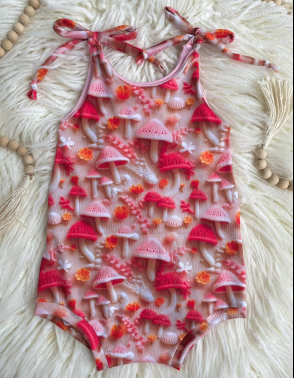 Mystery Camellia Bubble Romper